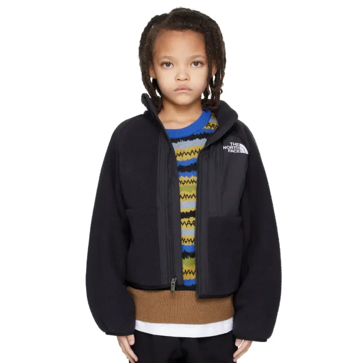 The North Face  Yumiori 儿童黑色夹克