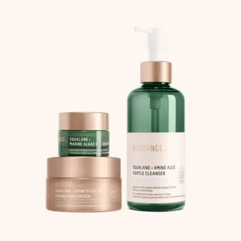 Biossance 清洁+保湿护肤套装