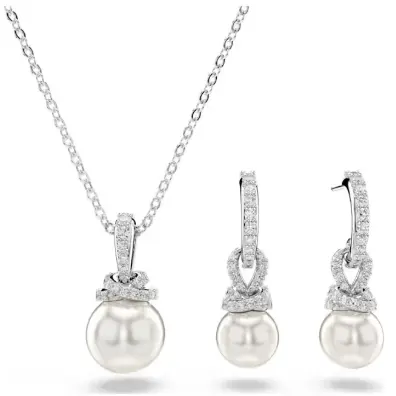 Swarovski 施华洛世奇 水晶珍珠 项链&耳环套装