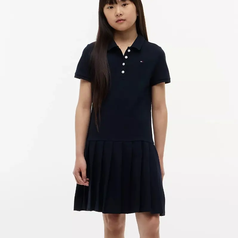 满$200享额外7.5折 TOMMY HILFIGER 大童款Polo连衣裙