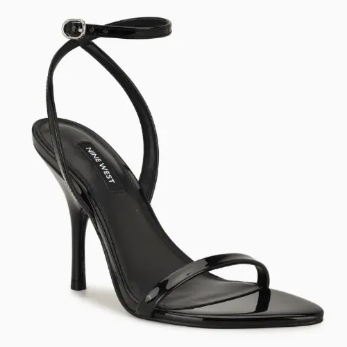 Nine West 玖熙 Villlo 一字带高跟凉鞋