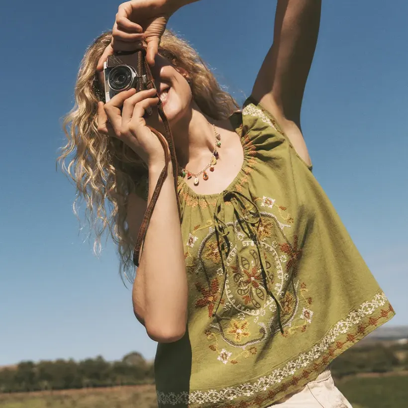 Monsoon：全场女装、童装清仓专场特惠 Bethany 褶皱中长裙£29