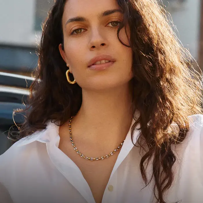 Missoma UK：日常百搭臻选系列 18K镀金海员链手链£76