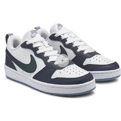 Nike 儿童款 Court Borough Low Top Recraft 低帮运动鞋（大童）
