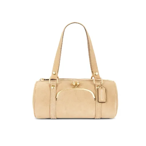 COACH 蔻驰 KISSLOCK 桶形包