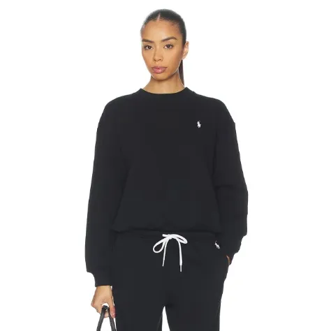 POLO RALPH LAUREN 拉夫劳伦徽标黑色卫衣