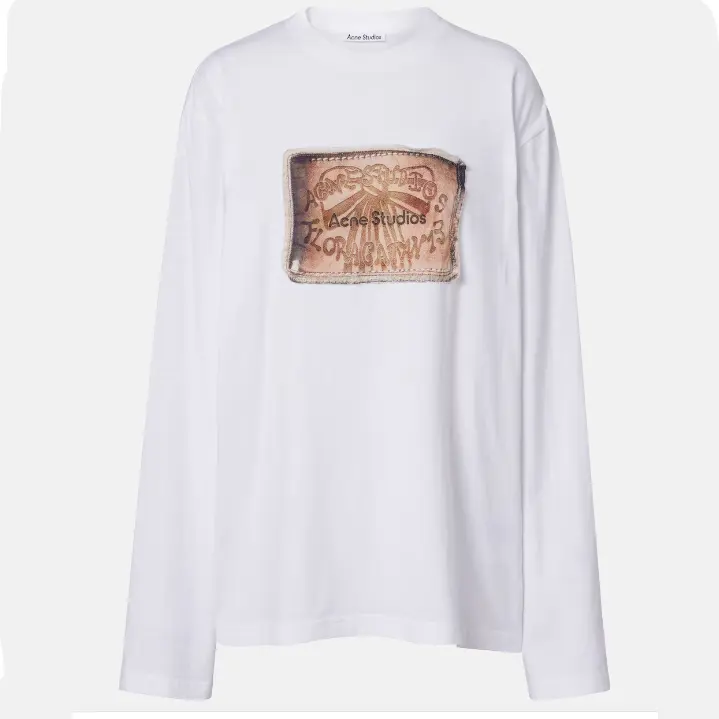 Acne Studios 印花长袖T恤