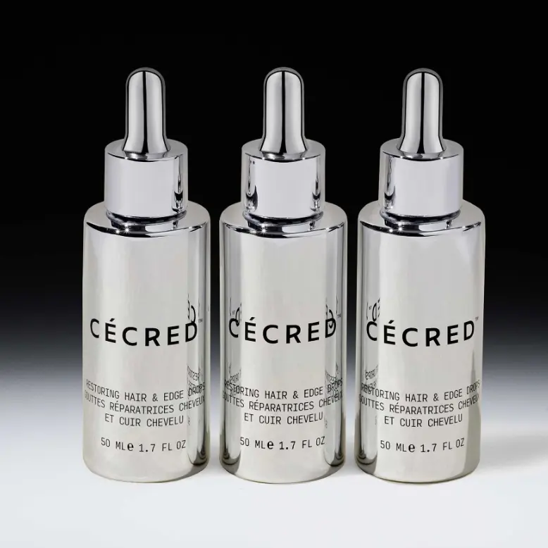热卖！Cecred 修复头发及发际线精华液三件套
