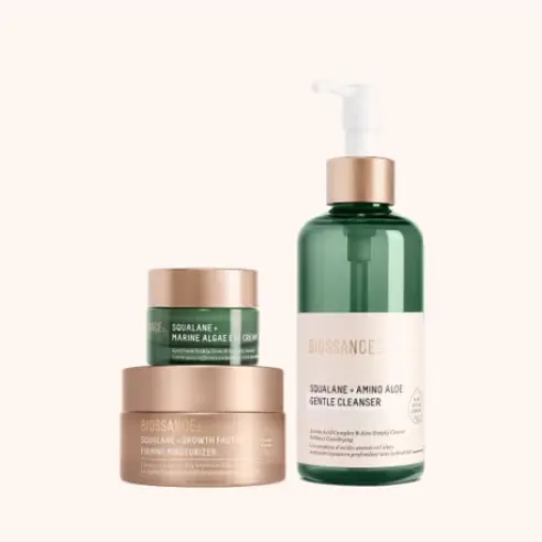 Biossance 角鲨烷 洁面护肤3件套