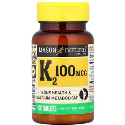 Mason Natural 维生素 K2 100 片