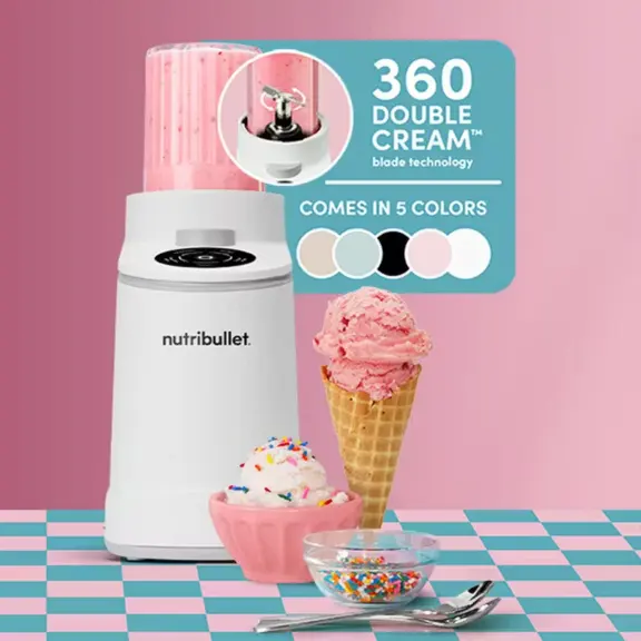 Nutribullet：全新 Chill 冰淇淋机上市 打造顺滑冰爽饮品