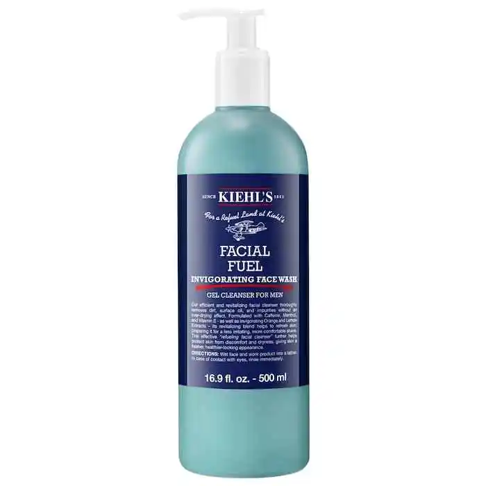 上新！Kiehl's 科颜氏男士焕活净爽洁面啫喱 500ml