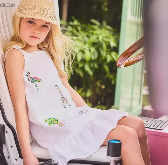 Lilly Pulitzer x Janie and Jack Sienna 连衣裙