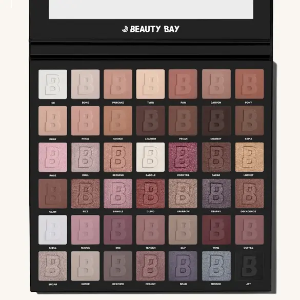 买3送1！Beauty Bay Neutral 42色眼影盘