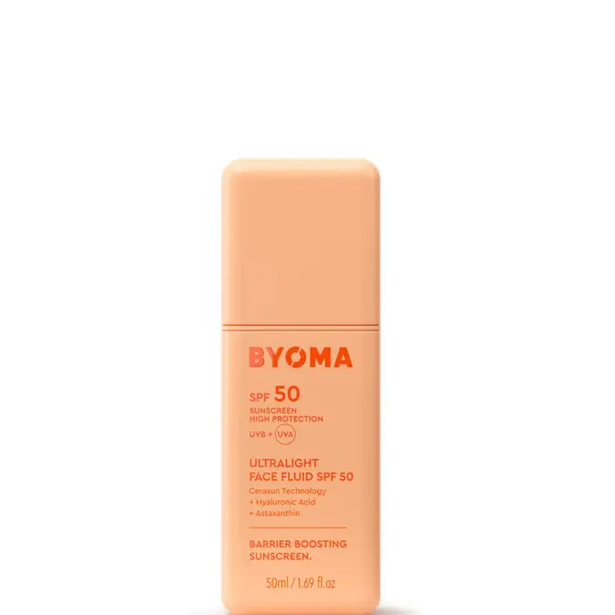 Byoma 超轻透修护防晒液 SPF50 50ml