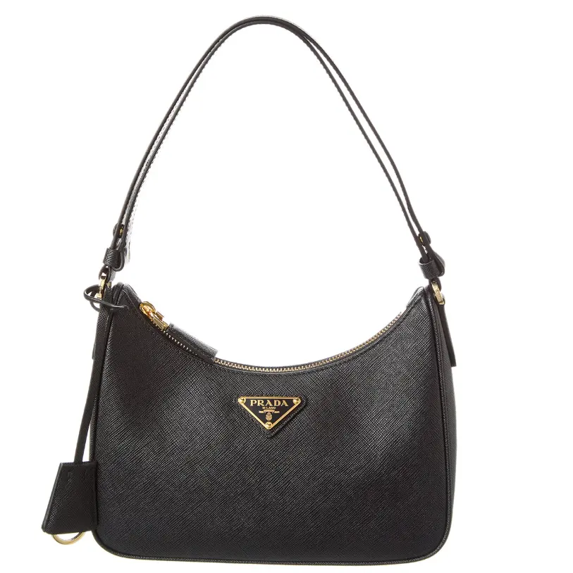 Prada Logo Mini Saffiano 腋下包