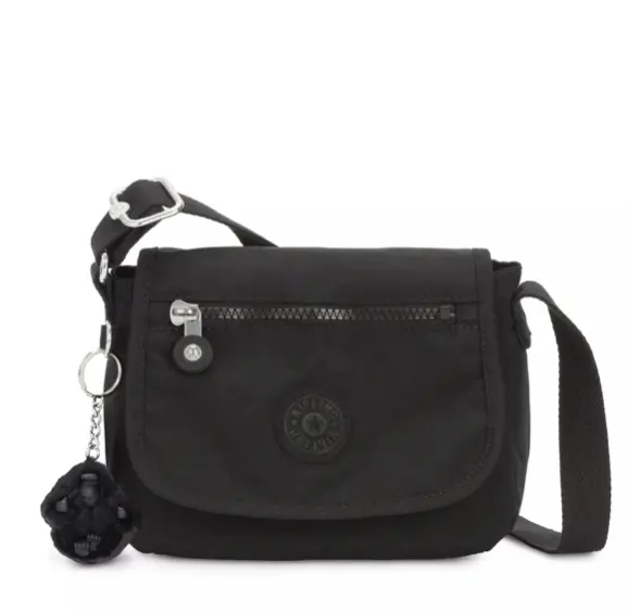 Kipling Sabian 黑色斜挎包