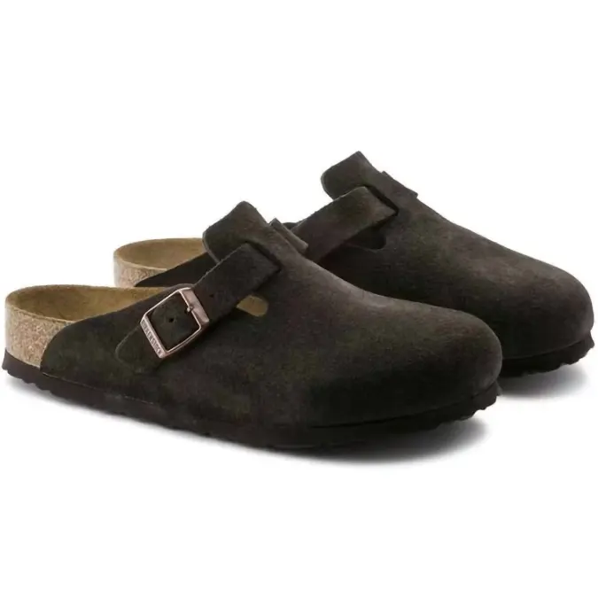 仅剩大码！Birkenstock 勃肯 Boston 拖鞋