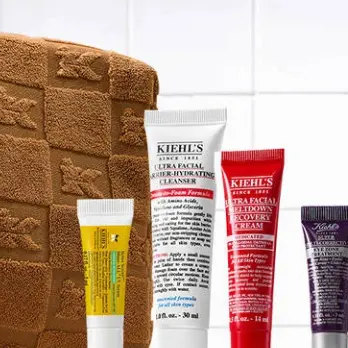 Kiehl's 美网：定制护肤套装 从洁面到眼霜，一套配齐