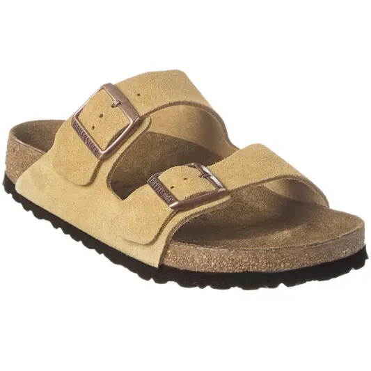 Birkenstock 勃肯 Arizona Bs 麂皮凉鞋