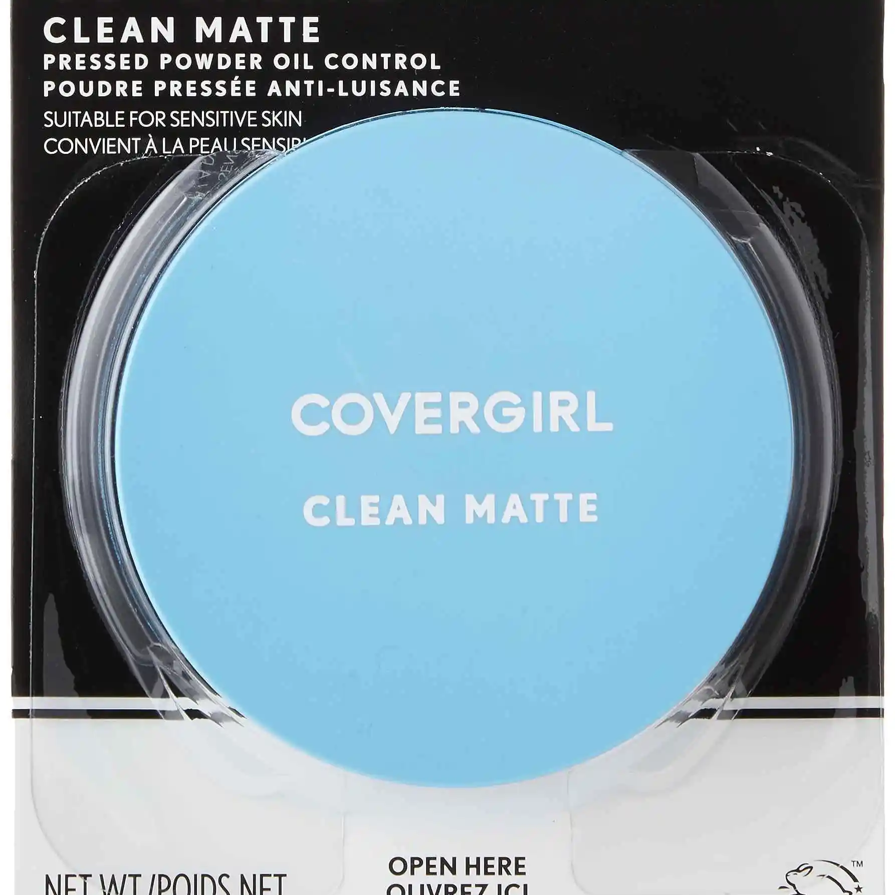 CoverGirl 封面女郎 哑光定妆粉饼 便携装 自然遮瑕美妆粉 10g