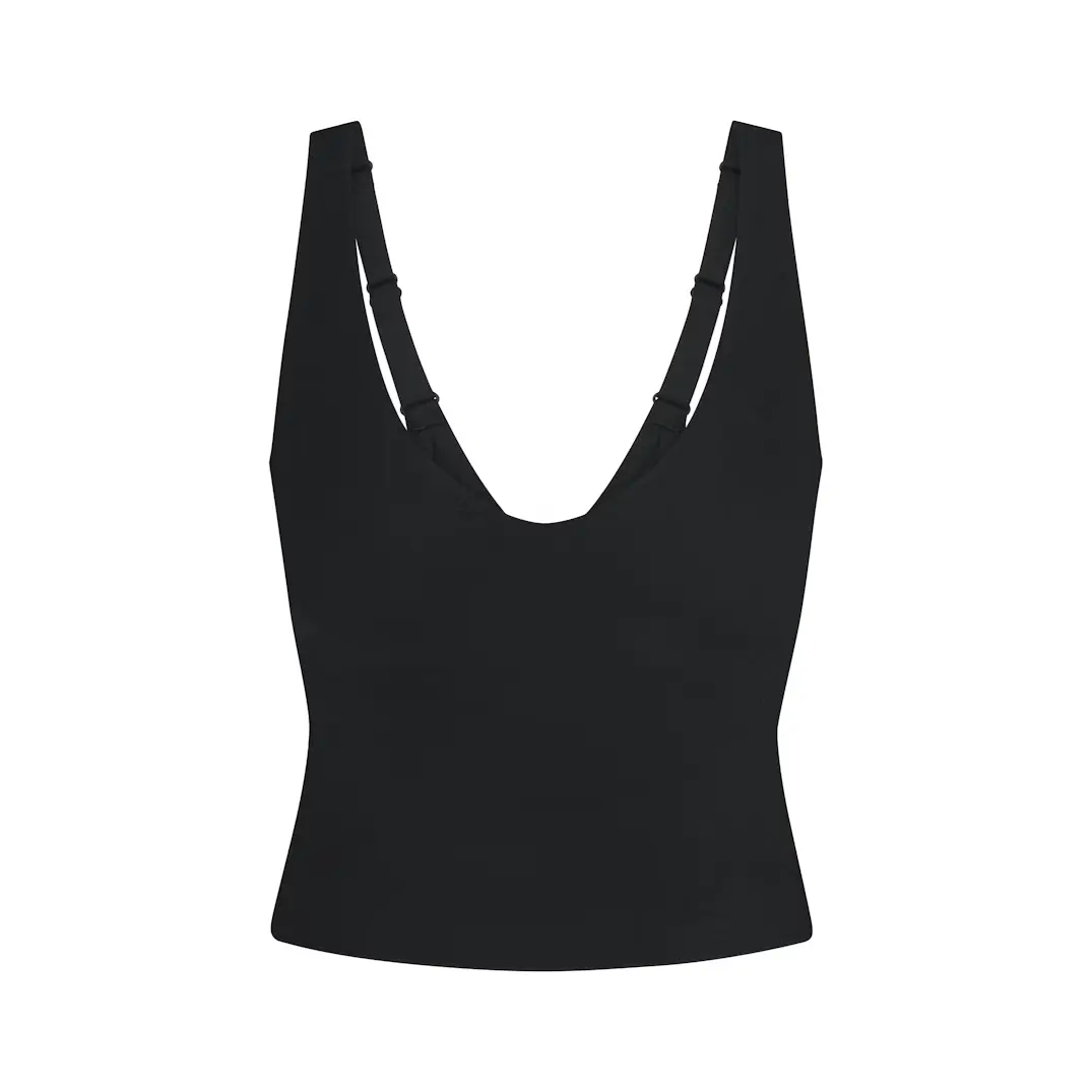 NIKE x SKIMS Studio Stretch 黑色背心