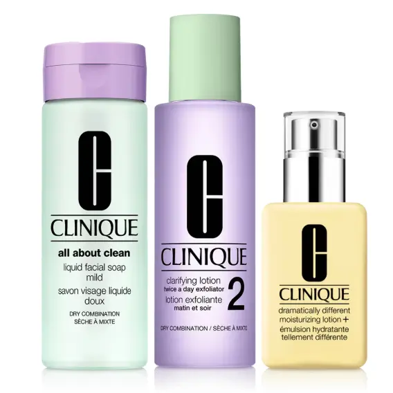 Clinique 倩碧 干皮护肤3件套