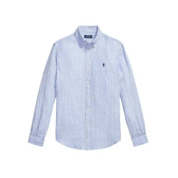Polo Ralph Lauren 拉夫劳伦条纹亚麻衬衫