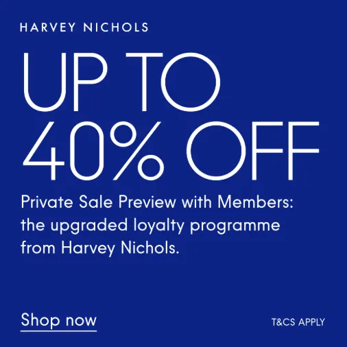 Harvey Nichols US：会员私密促！入手西太后、Tory Burch、萨洛蒙等