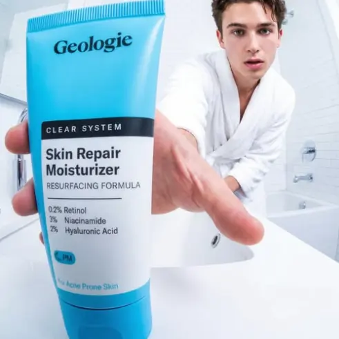 Geologie：男士功效护肤春季清仓特卖 正装防晒霜$23、敏肌洁面$9