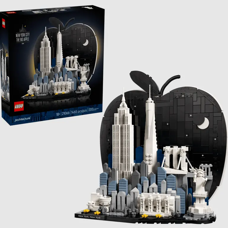 预告！Lego 建筑系 21066 纽约大苹果
