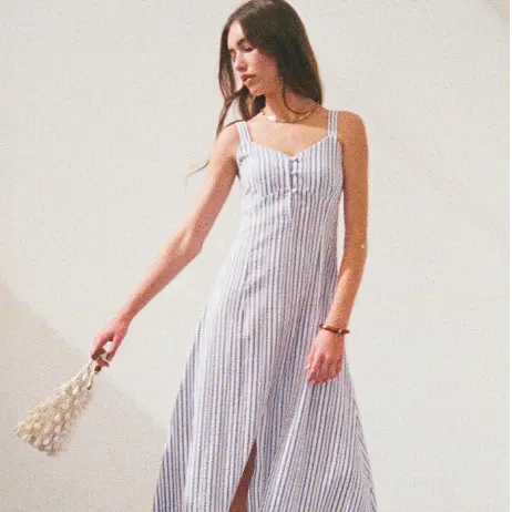 Splendid 美网：母亲节大促！Meadow 中长连衣裙$282