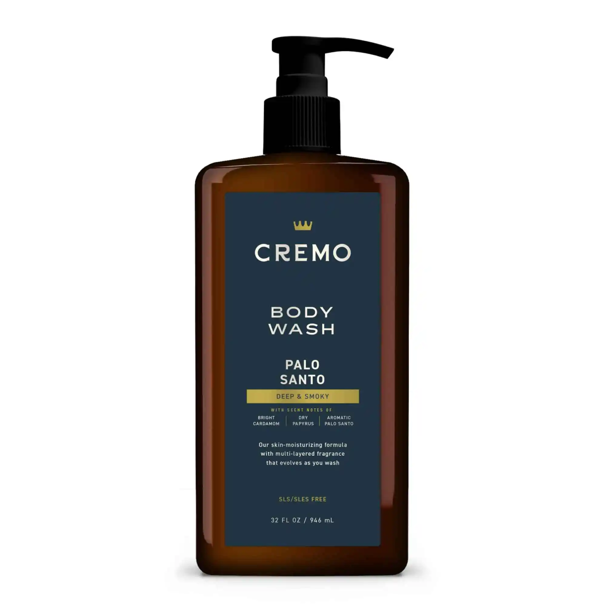 Cremo 帕洛圣木男士沐浴露 保湿滋润 进口 946 ml