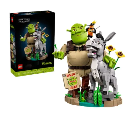 Lego  72423 史瑞克、驴子和穿靴子的猫