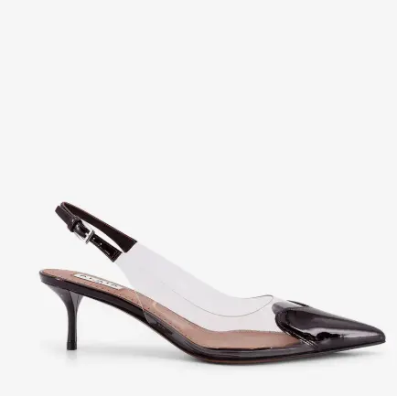 凑单价！ALAIA Le Coeur 漆皮高跟鞋