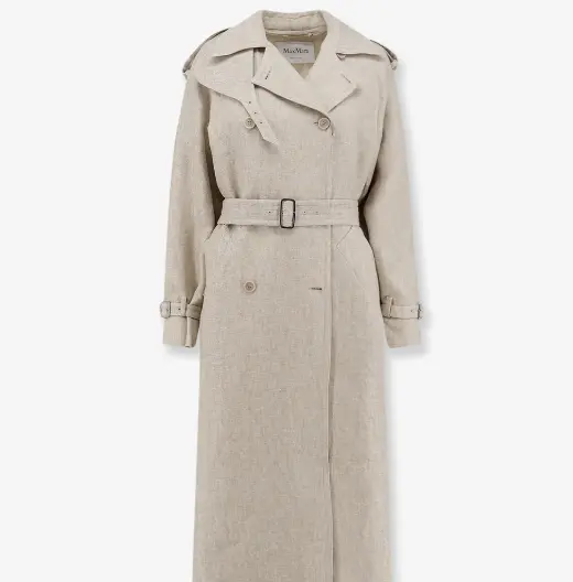 Max Mara Mxspedaggi 亚麻风衣