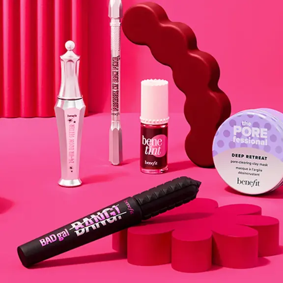 Benefit Cosmetics UK：彩妆大促！全场多买多送