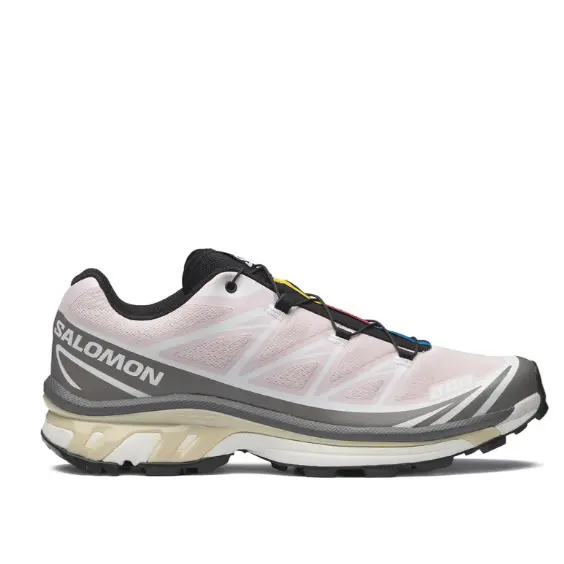 大码来！Salomon 萨洛蒙 XT-6 运动鞋 云雾粉