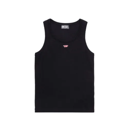 Diesel T-Anky-D 罗纹logo坦克背心