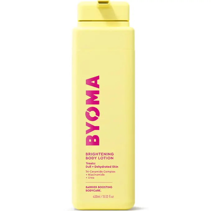 敏感肌友好！Byoma 亮肤身体乳 400ml
