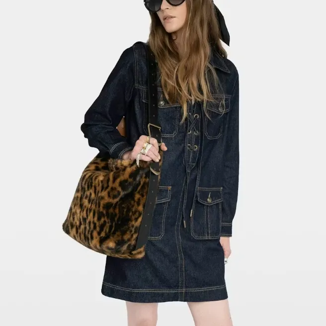 Zadig & Voltaire 牛仔连衣裙