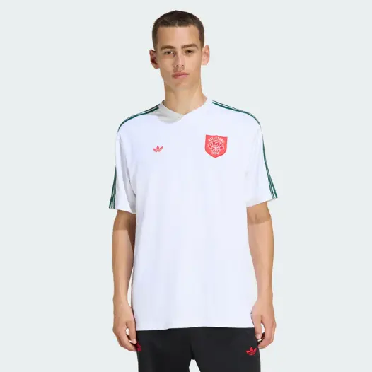 Adidas 阿迪达斯玫瑰印花复古球衣