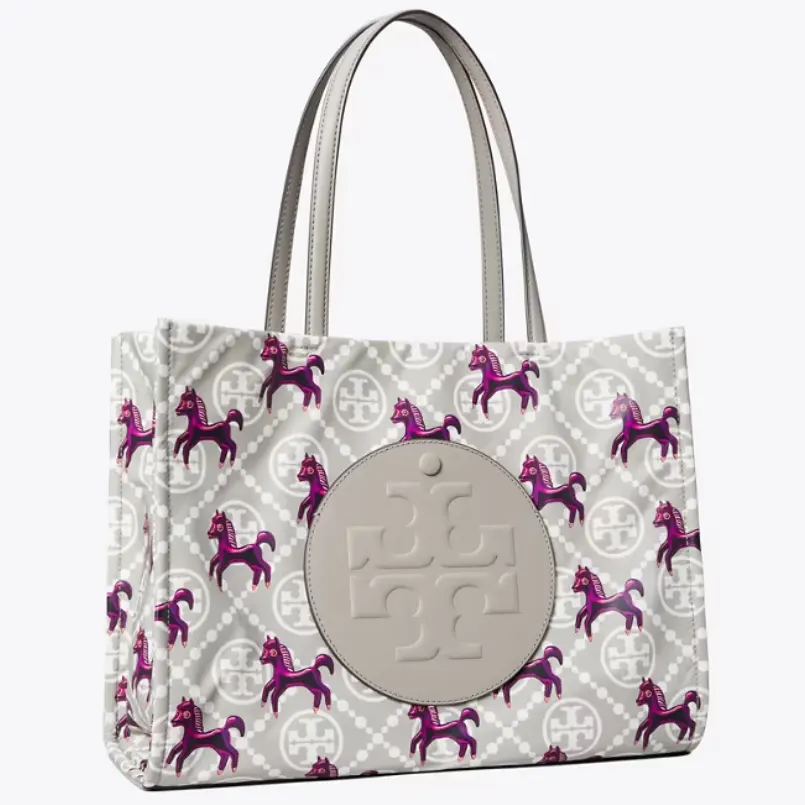 Tory Burch 汤丽柏琦 Ella 马年限定 小号托特包