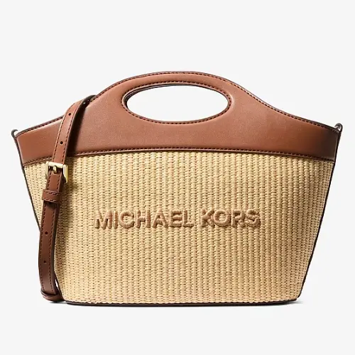 Michael Kors Tatum 中号编制斜挎包