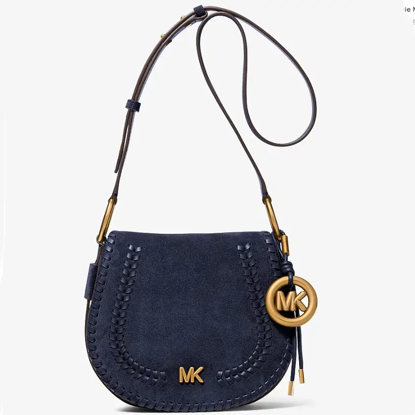 Michael Kors Josie 中号马鞍包 藏蓝色