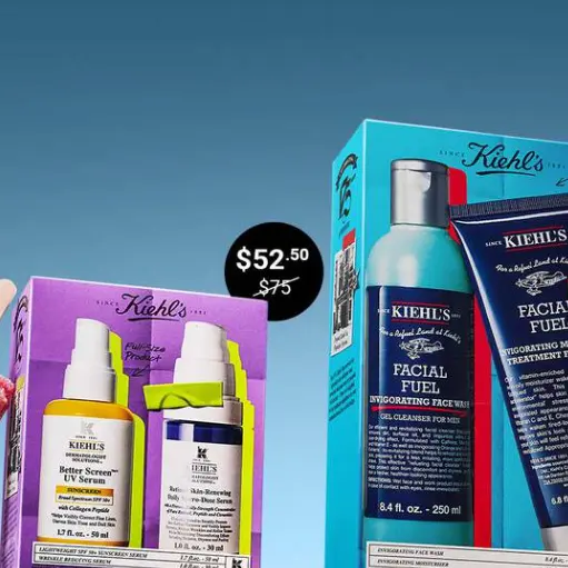 Kiehl's 美网：限时闪促！高保湿、抗老、淡斑、男士护理全系列