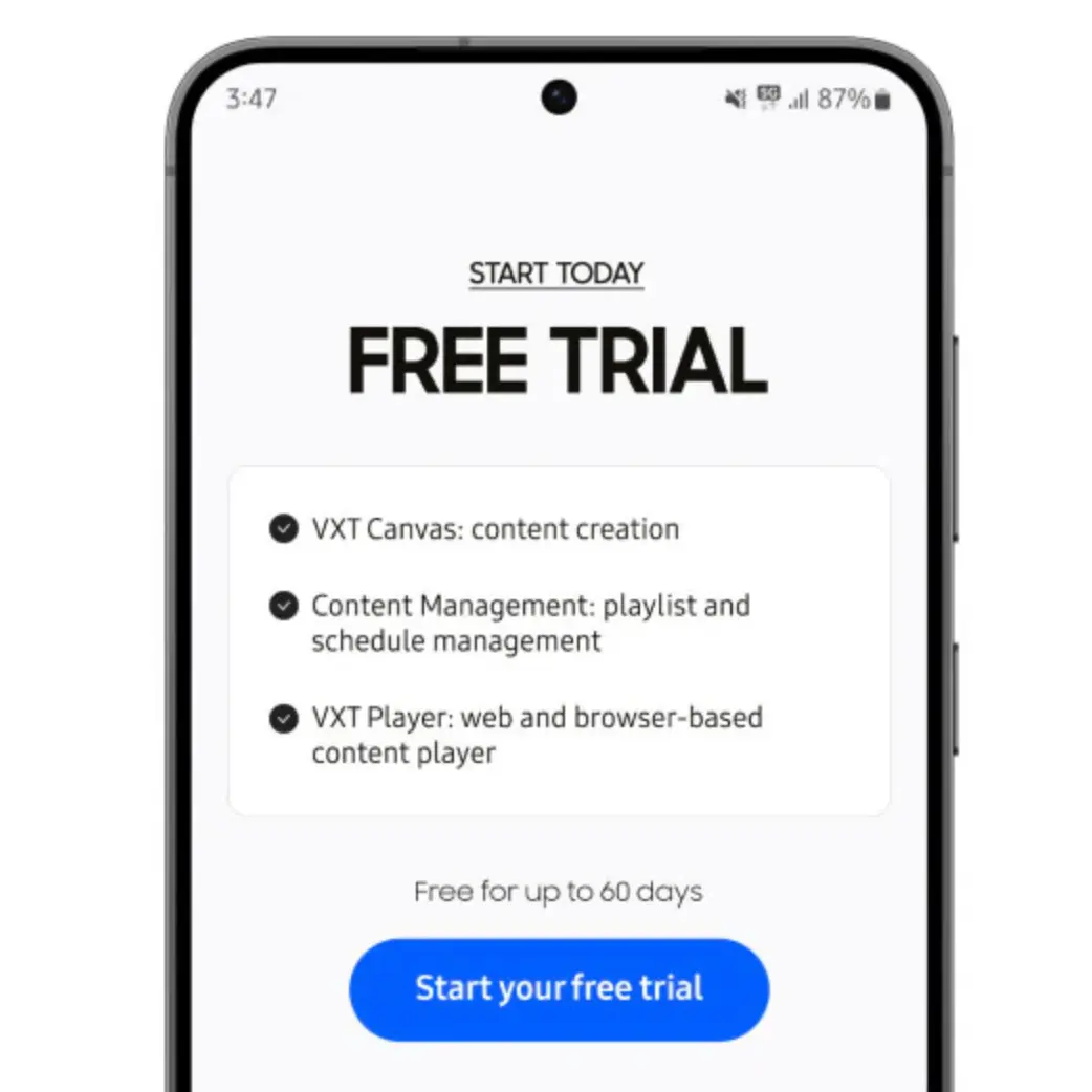 Samsung VXT US：云端智慧，免费试用