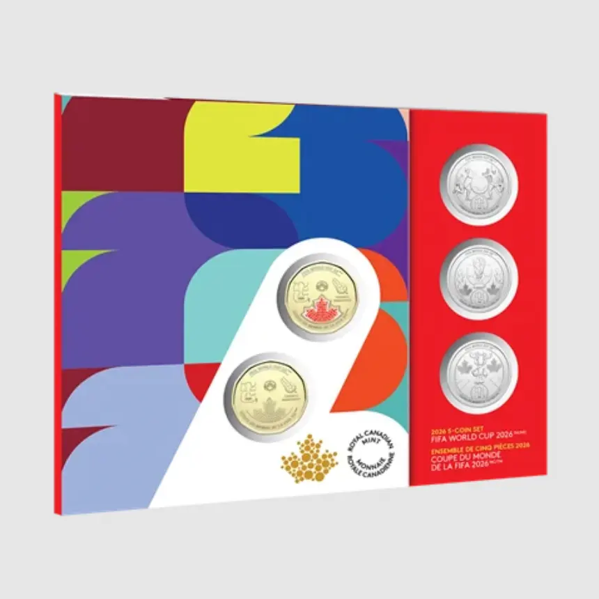 The Royal Mint：2026世界杯纪念币套装