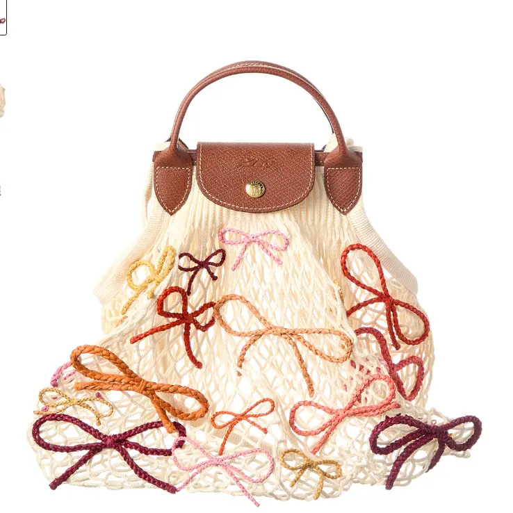 Longchamp 珑骧 Le Pliage 蝴蝶结网兜包