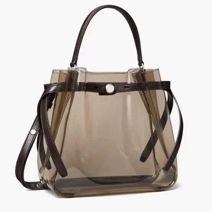 Tory Burch 汤丽柏琦 Romy 透明水桶包